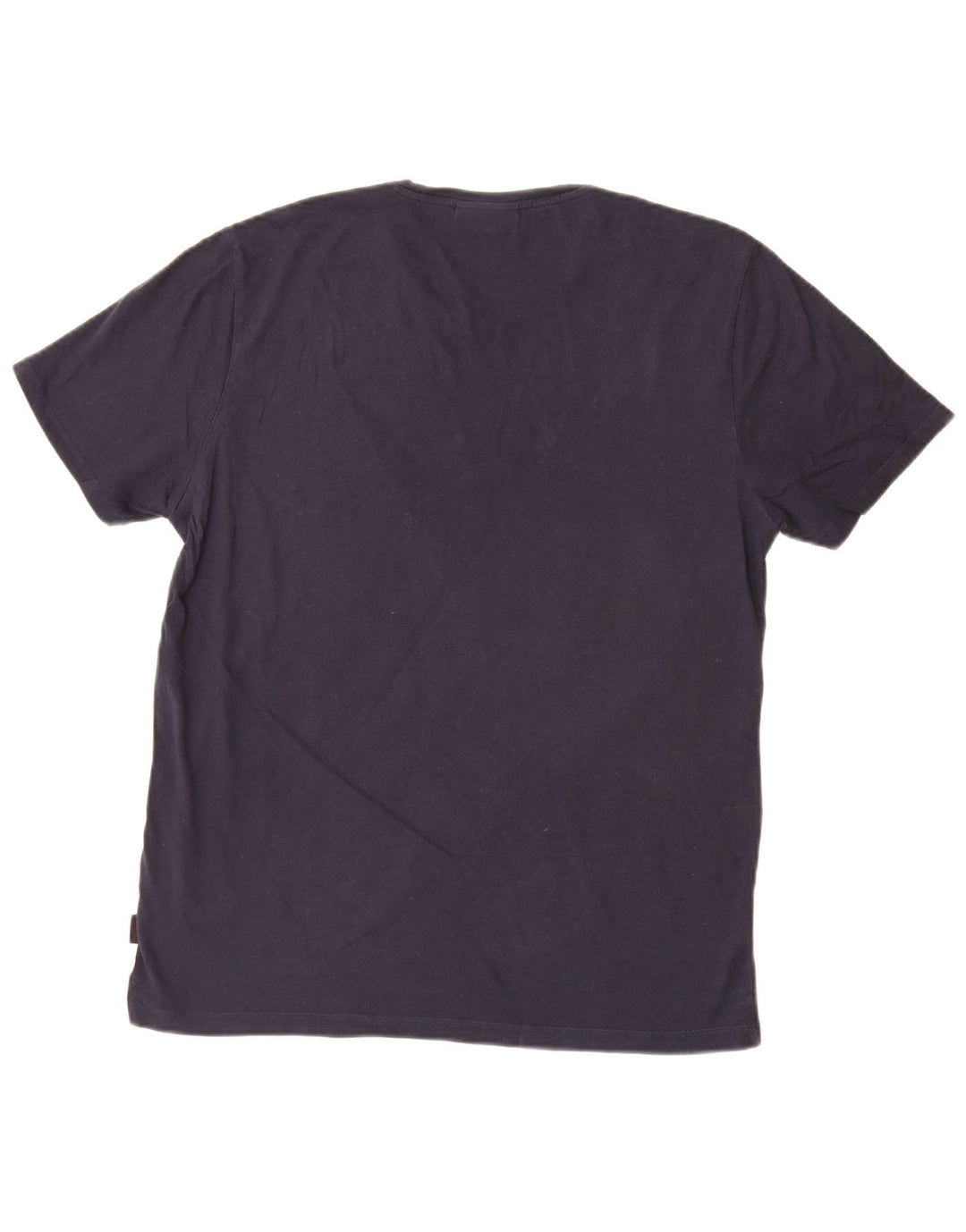 CALVIN KLEIN Mens Graphic T-Shirt Top Large Navy Blue