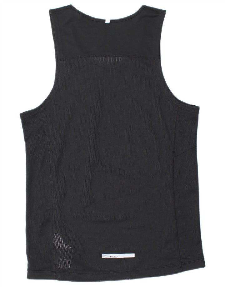 Nike Mens Dri Fit Vest Top Small Black Polyester