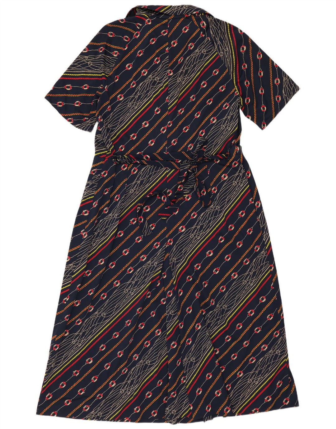 Persona Womens Plus Size A-Line Dress Size 27 XL Navy Blue Polyamide