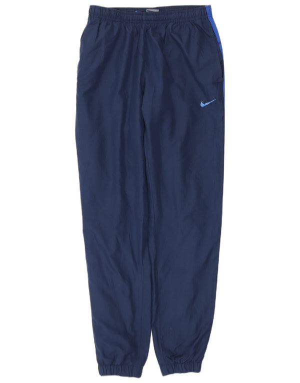 NIKE Mens Tracksuit Trousers Joggers  W29 L31 Navy Blue Polyester