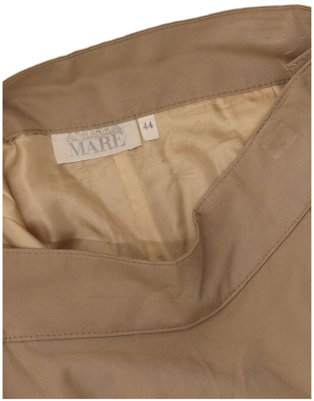 Andrea Mare Womens Wide Leg Casual Shorts IT 44 Medium W28 Beige