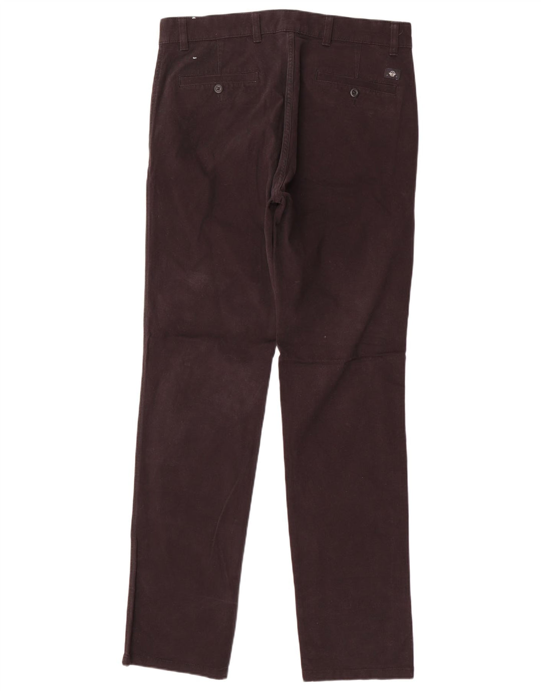 Dockers Mens Slim Chino Trousers W32 L33 Brown Cotton