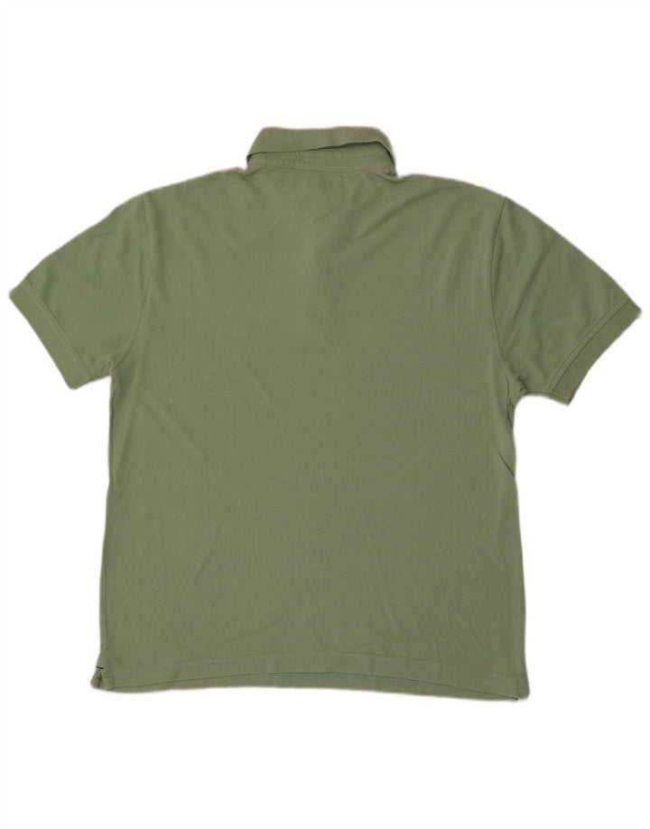 Tommy Hilfiger Mens Polo Shirt Medium Green