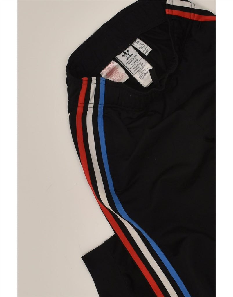 ADIDAS Boys Prime Blue Tracksuit Trousers Joggers 10-11 Years Black | Vintage Adidas | Thrift | Second-Hand Adidas | Used Clothing | Messina Hembry 
