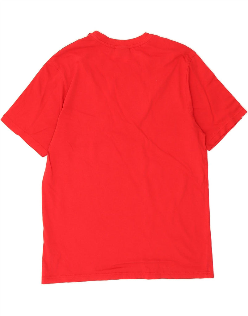 FILA Mens Graphic T-Shirt Top Large Red Cotton Sports Vintage Fila and Second-Hand Fila from Messina Hembry 