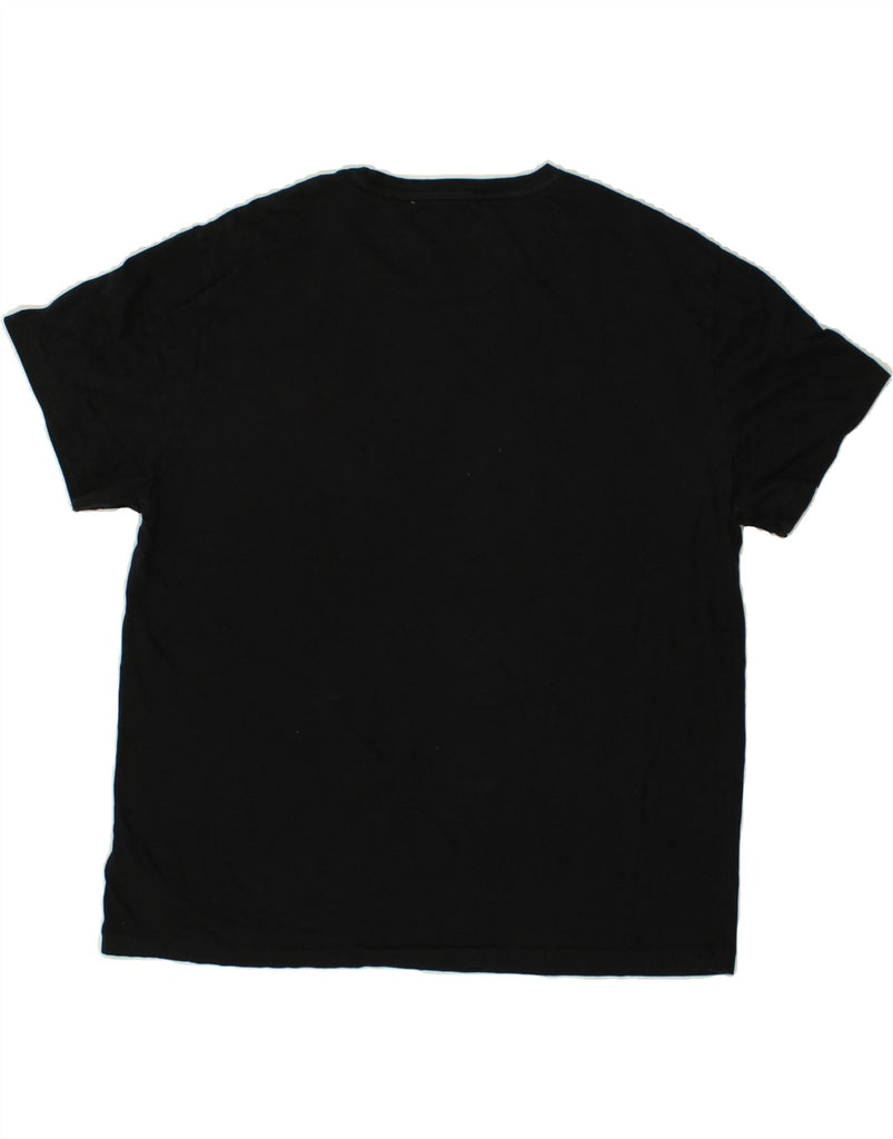 POLO RALPH LAUREN Mens T-Shirt Top XL Black Cotton | Vintage Polo Ralph Lauren | Thrift | Second-Hand Polo Ralph Lauren | Used Clothing | Messina Hembry 