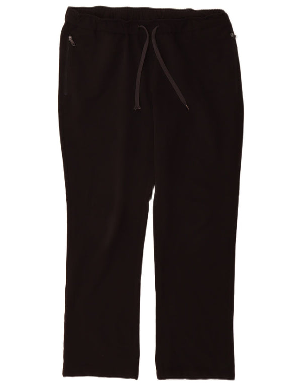 Rohan Womens Tracksuit Trousers UK 14 Large Black Polyester