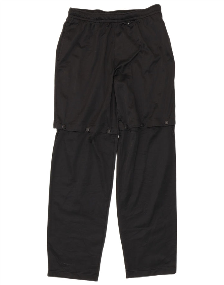Kappa Mens Graphic Tracksuit Trousers Large  Black Polyester