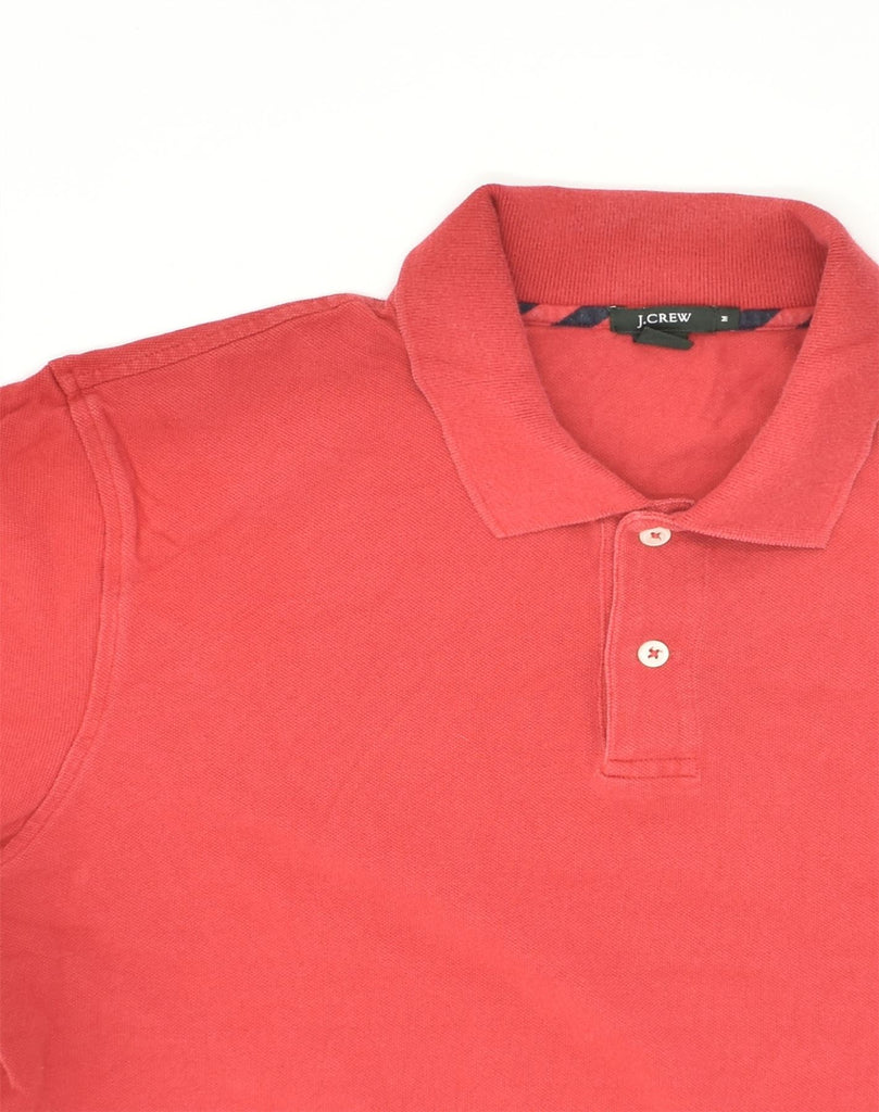 J. CREW Mens Polo Shirt Medium Red Cotton | Vintage J. Crew | Thrift | Second-Hand J. Crew | Used Clothing | Messina Hembry 