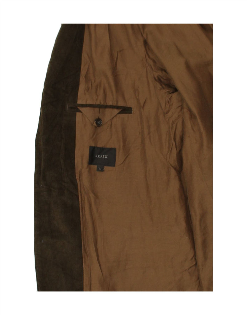 J. CREW Mens Corduroy Blazer Jacket UK 42 XL Brown Cotton | Vintage J. Crew | Thrift | Second-Hand J. Crew | Used Clothing | Messina Hembry 