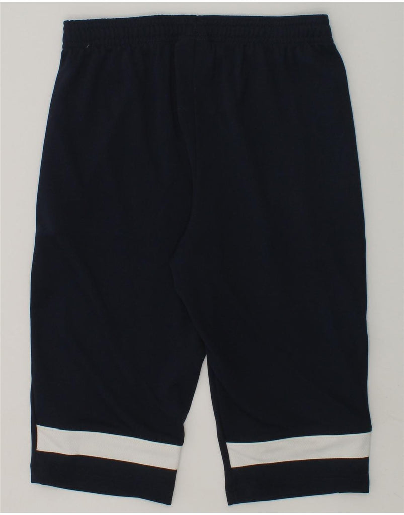 NIKE Boys Dri Fit Capri Tracksuit Trousers 10-11 Years Medium Navy Blue | Vintage Nike | Thrift | Second-Hand Nike | Used Clothing | Messina Hembry 