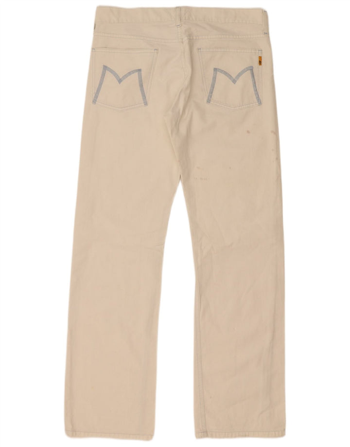 Meltin' Pot Mens Straight Jeans W32 L33 White