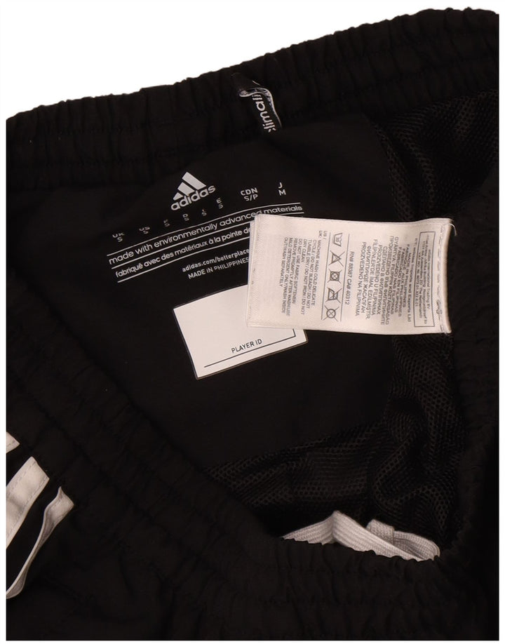 ADIDAS Mens Climalite Tracksuit Trousers Small  Black Polyester