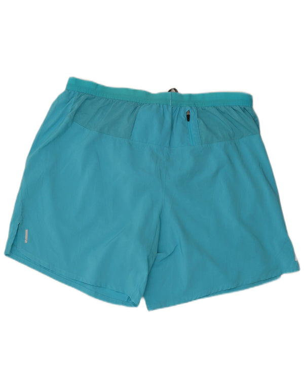 Nike Mens Dri Fit Sport Shorts XL  Blue Polyester