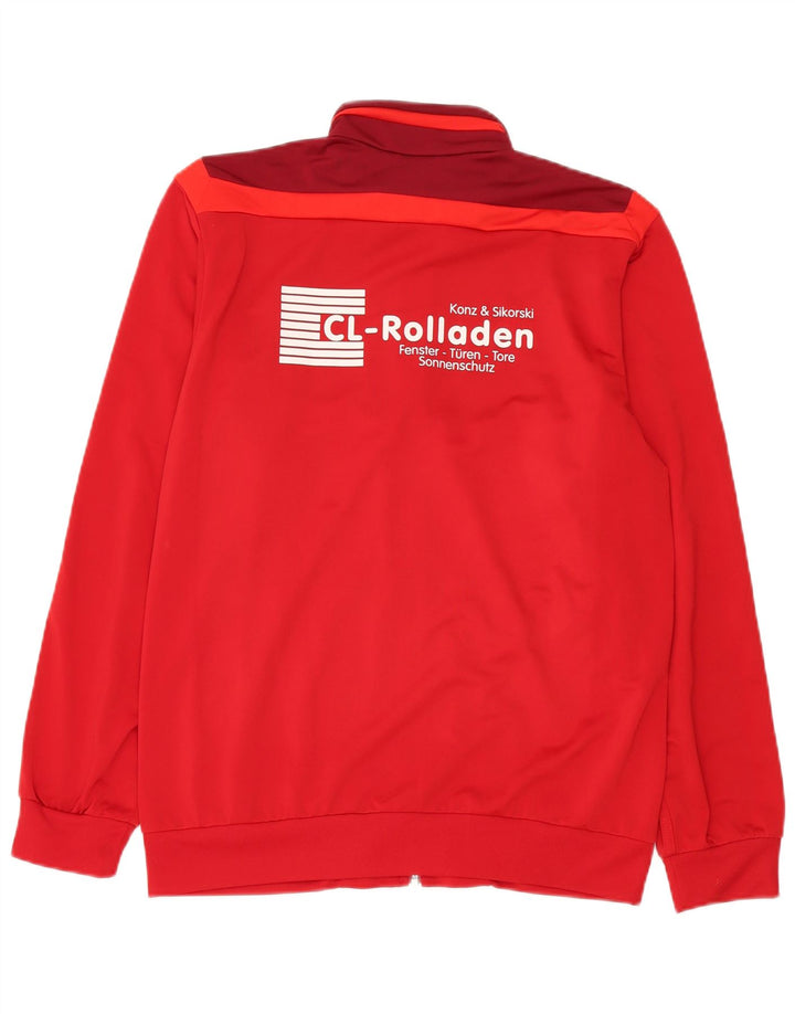 Adidas Mens FSV Trier-Tarforst Graphic Tracksuit Top Jacket Medium Red