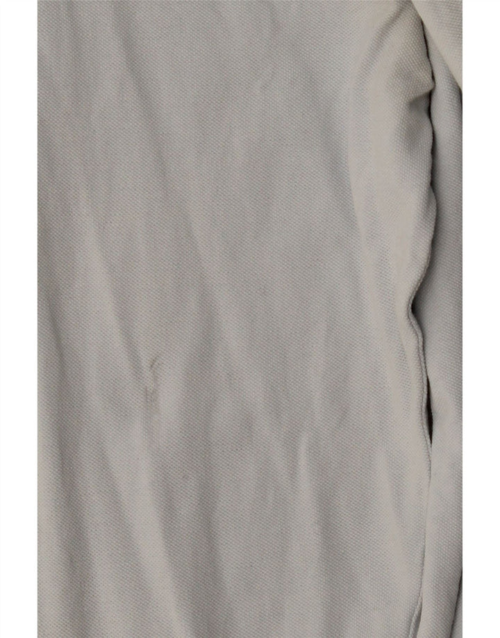 KAPPA Mens Long Sleeve Polo Shirt Medium Blue Cotton