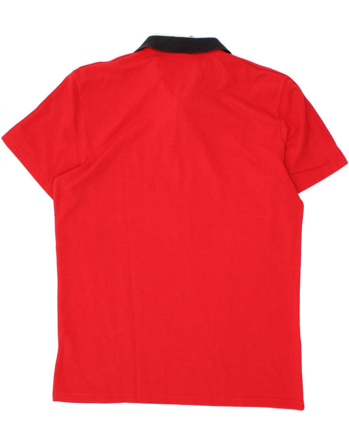ADIDAS Mens Polo Shirt Large Red Cotton Vintage Adidas and Second-Hand Adidas from Messina Hembry 