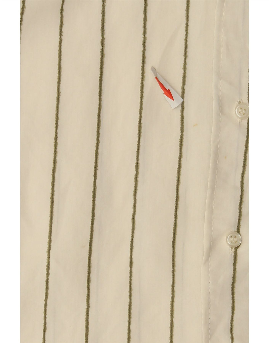 ZARA Womens Oversized Shirt UK 10 Small White Striped Modal