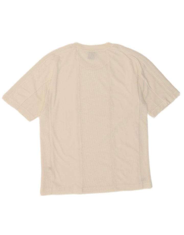 FILA Mens T-Shirt Top Small White Polyester
