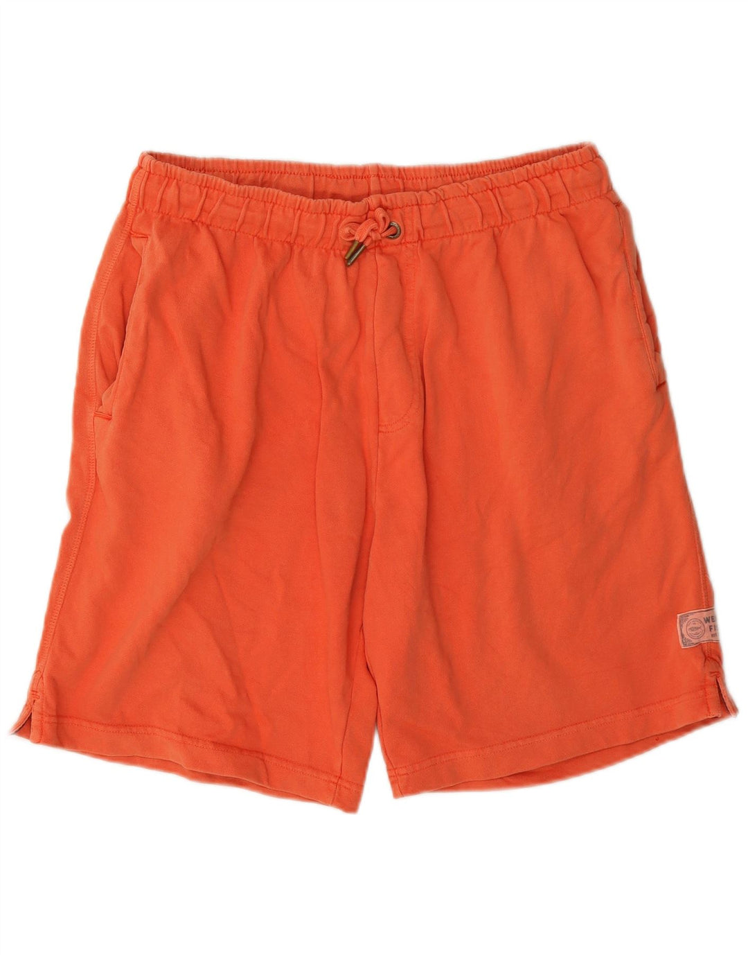 Weird Fish Mens Sport Shorts Large Orange
