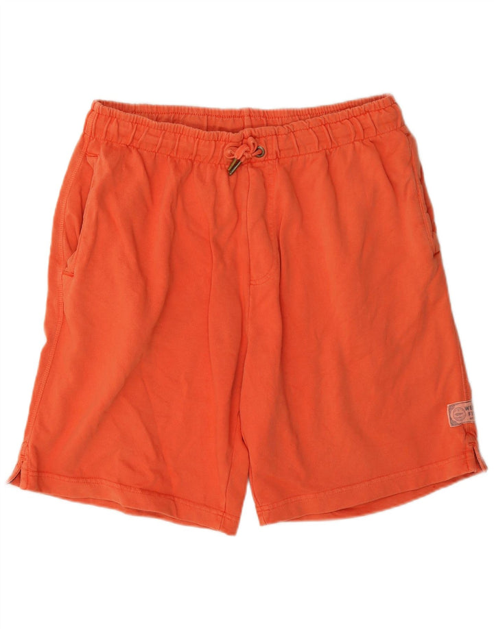 Weird Fish Mens Sport Shorts Large Orange