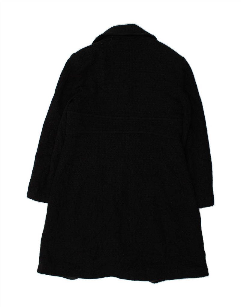 OASIS Womens Overcoat UK 16 Large Black Wool | Vintage Oasis | Thrift | Second-Hand Oasis | Used Clothing | Messina Hembry 