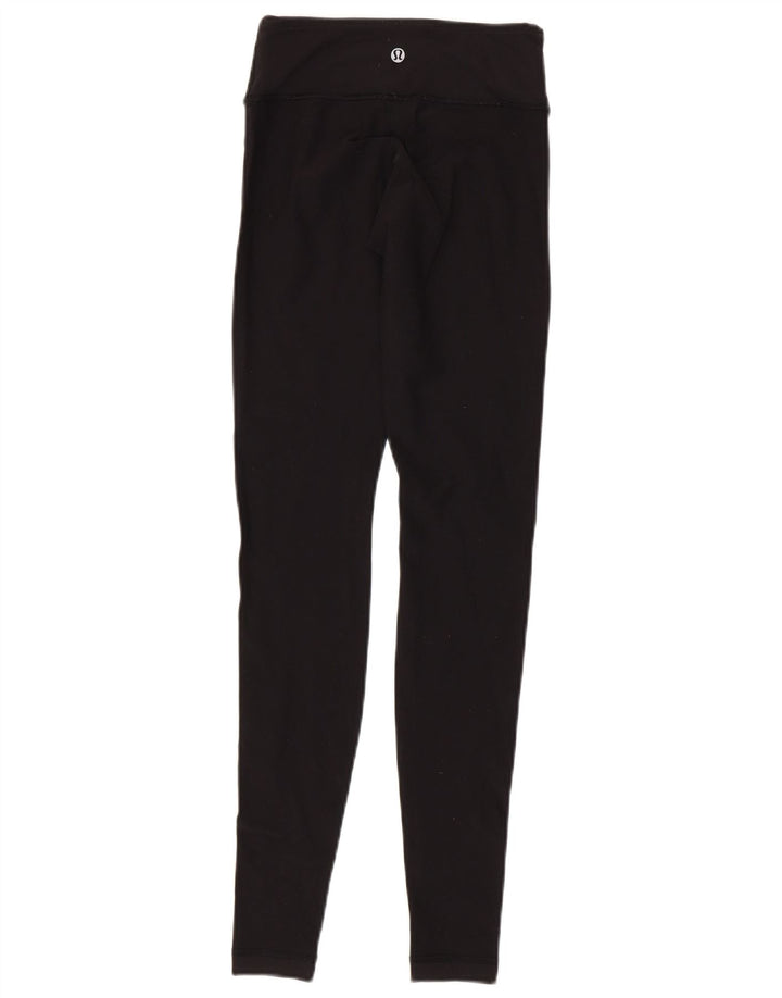 Lululemon Womens Leggings US 2 XS Black Synthetic