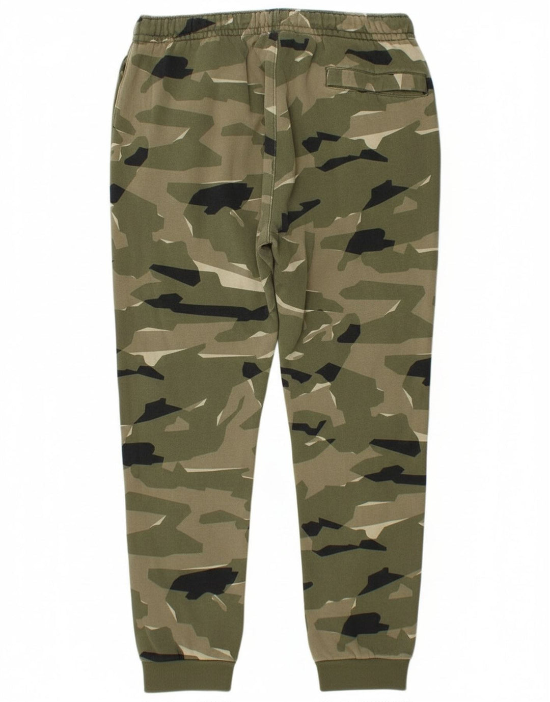 Nike Mens Tracksuit Trousers Joggers Large  Green Camouflage Cotton