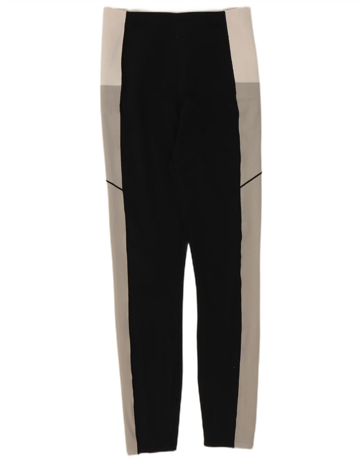 Sweaty Betty Womens Leggings UK 8 Small Black Colourblock Polyester