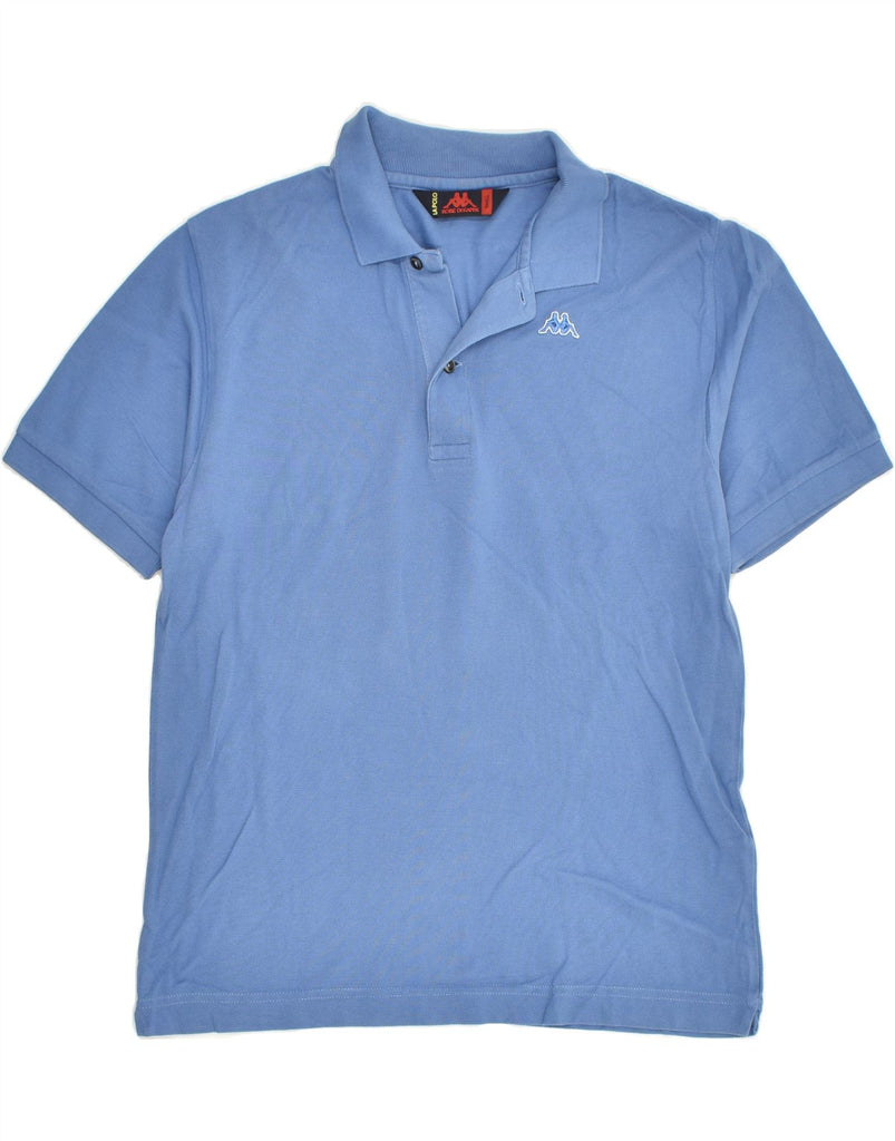 KAPPA Mens Polo Shirt Small Blue Cotton | Vintage Kappa | Thrift | Second-Hand Kappa | Used Clothing | Messina Hembry 