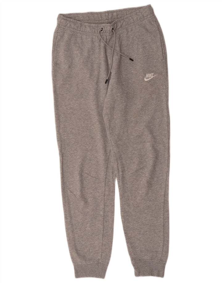 Nike Mens Tracksuit Trousers Joggers Small  Grey Cotton