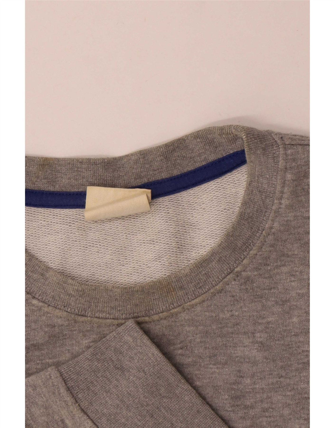 Champion Mens Sweatshirt Jumper Medium Grey Flecked Cotton
