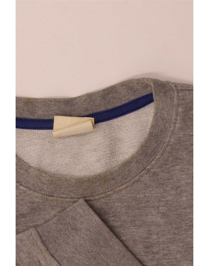 Champion Mens Sweatshirt Jumper Medium Grey Flecked Cotton