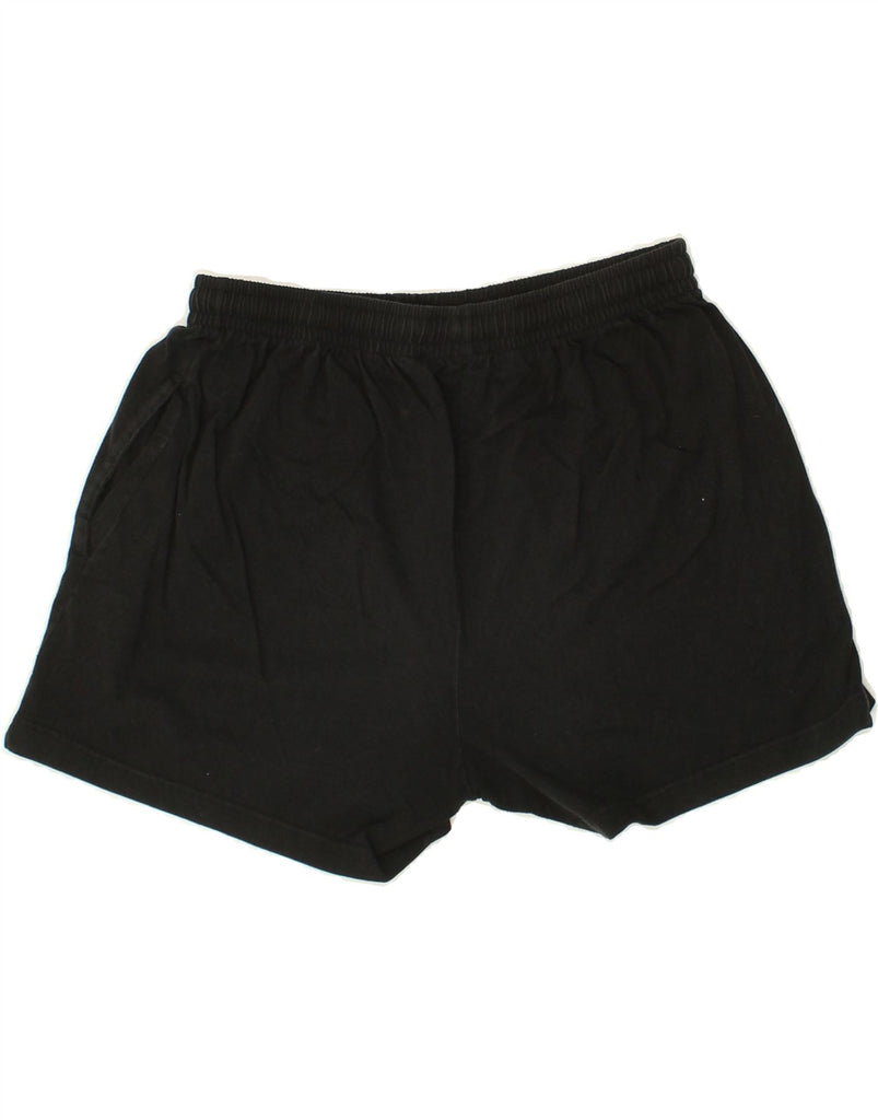 CHAMPION Mens Graphic Sport Shorts Medium Black Cotton Vintage Champion and Second-Hand Champion from Messina Hembry 