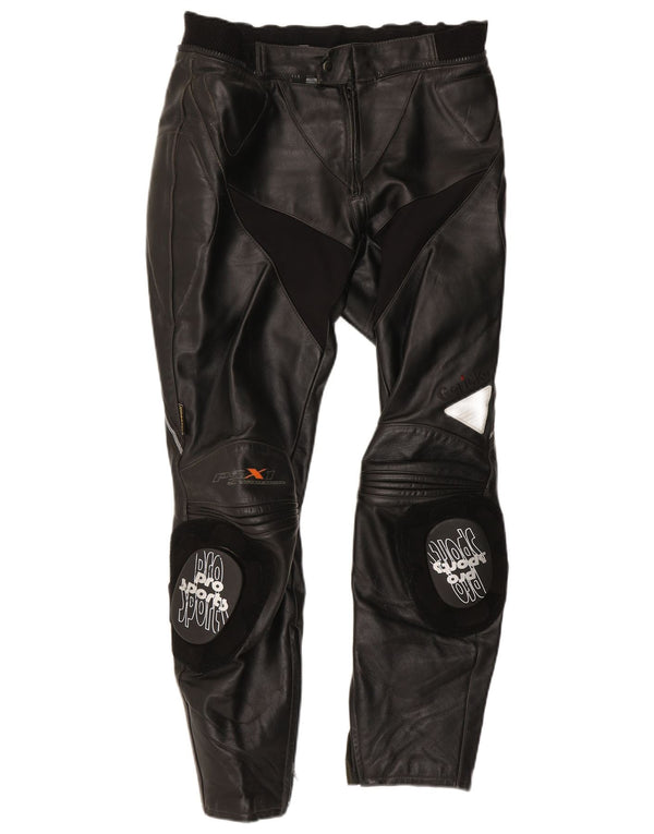 Hein Gericke Mens Moto Racer Trousers EU 52 Large W32 L31 Black