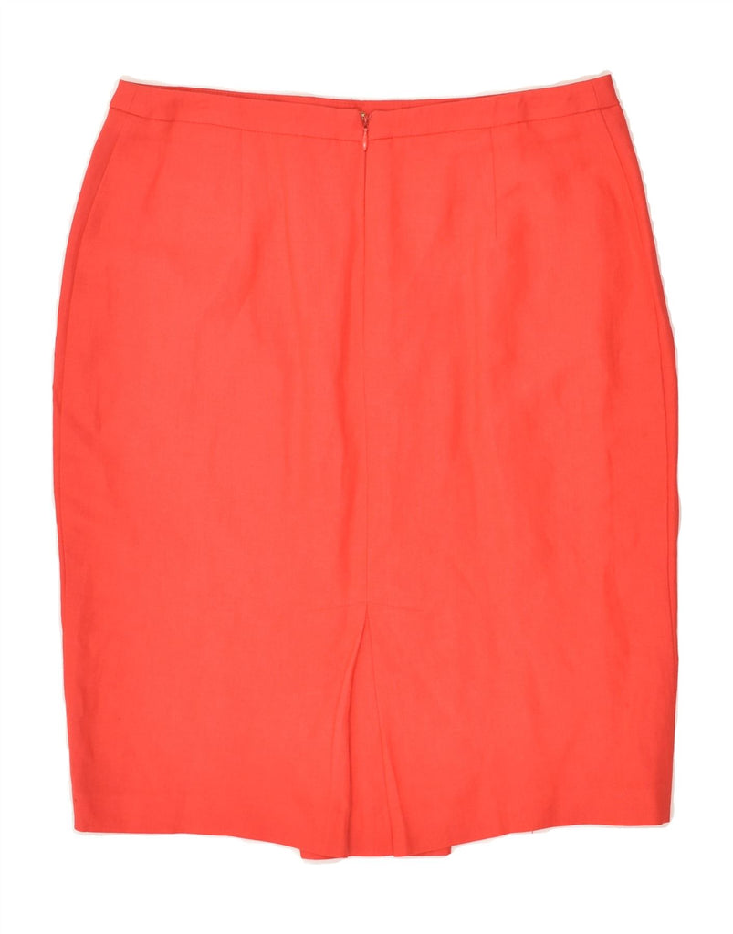 MARELLA Womens Pencil Skirt UK 10 Samll W30 Red | Vintage Marella | Thrift | Second-Hand Marella | Used Clothing | Messina Hembry 
