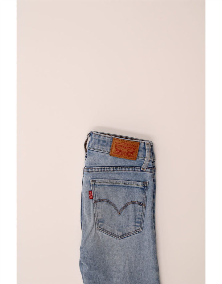 LEVI'S Womens 711 Skinny Jeans W23 L32 Blue Vintage Levi's and Second-Hand Levi's from Messina Hembry 