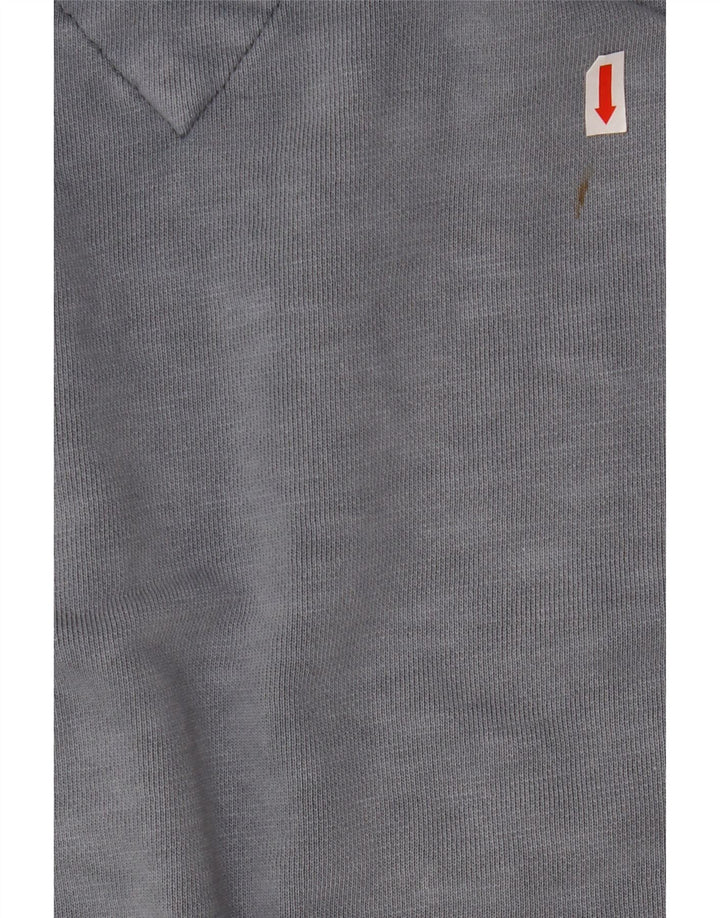 TOMMY HILFIGER Mens Graphic Hoodie Jumper XL Blue Cotton