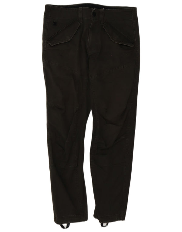G-Star Mens Slim Casual Trousers W32 L32 Khaki Cotton