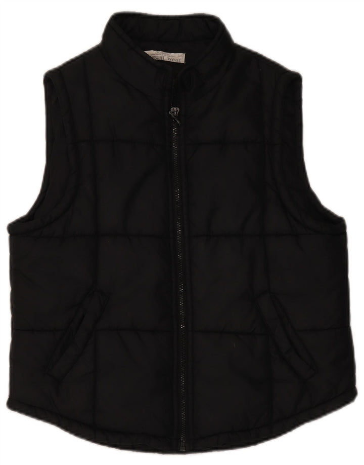 St. Bernard Womens Padded Gilet UK 14 Large Black Nylon
