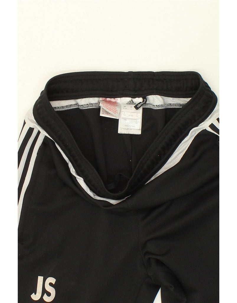 ADIDAS Boys Climacool Graphic Tracksuit Trousers 13-14 Years Black | Vintage Adidas | Thrift | Second-Hand Adidas | Used Clothing | Messina Hembry 