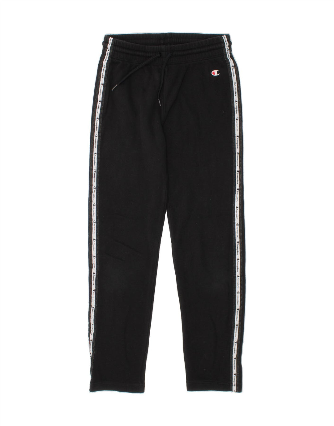 CHAMPION Boys Graphic Tracksuit Trousers 9-10 Years  Black Vintage Champion and Second-Hand Champion from Messina Hembry 
