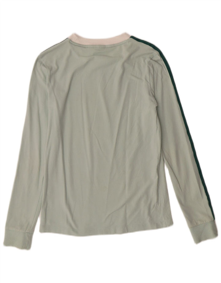 ADIDAS Womens Top Long Sleeve UK 4 XS  Green
