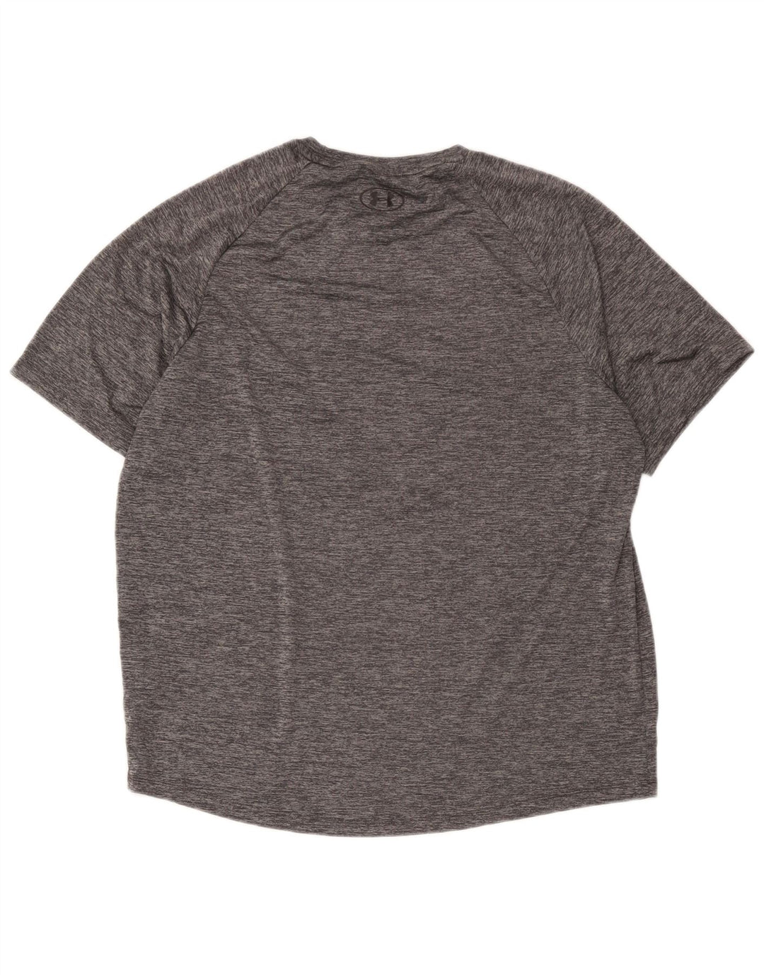 Under Armour Mens T-Shirt Top XL Grey Flecked Polyester