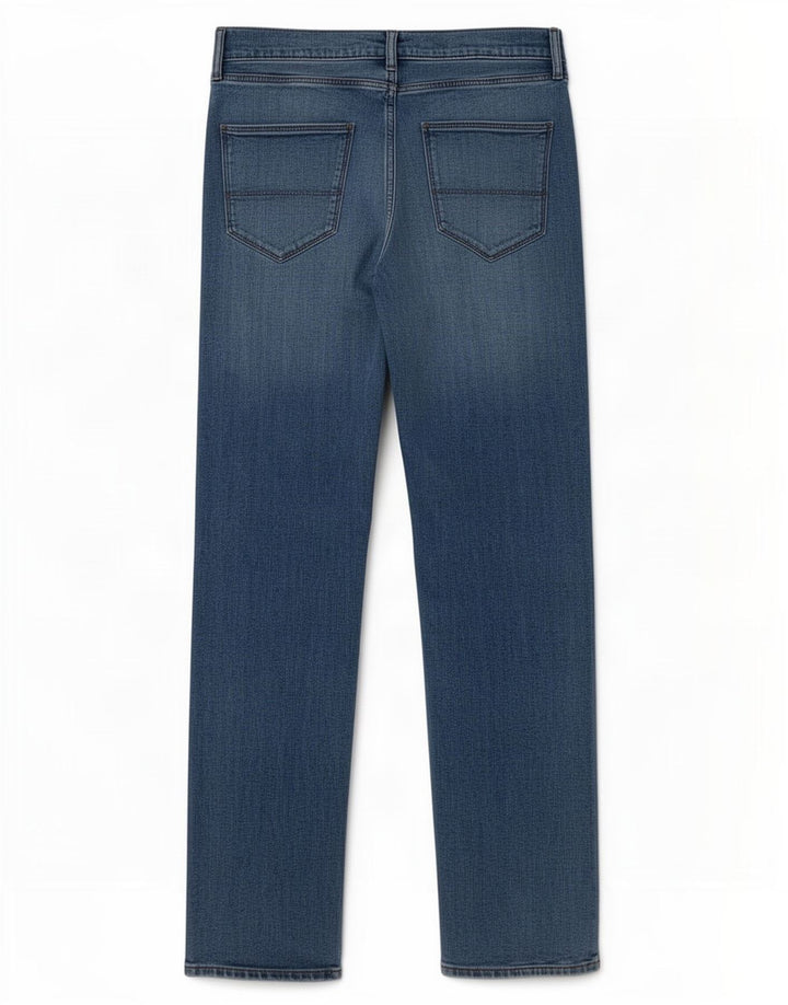 Marks & Spencer Mens Straight Jeans W32 L33 Blue Cotton