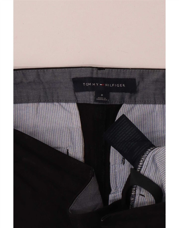 Tommy Hilfiger Womens Chino Shorts US 8 Medium W32 Black Cotton
