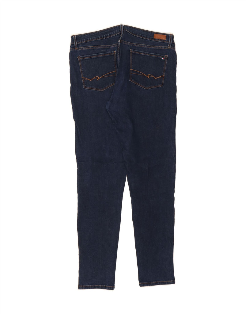 TOMMY HILFIGER Mens Slim Jeans W33 L32 Navy Blue Cotton Vintage Tommy Hilfiger and Second-Hand Tommy Hilfiger from Messina Hembry 