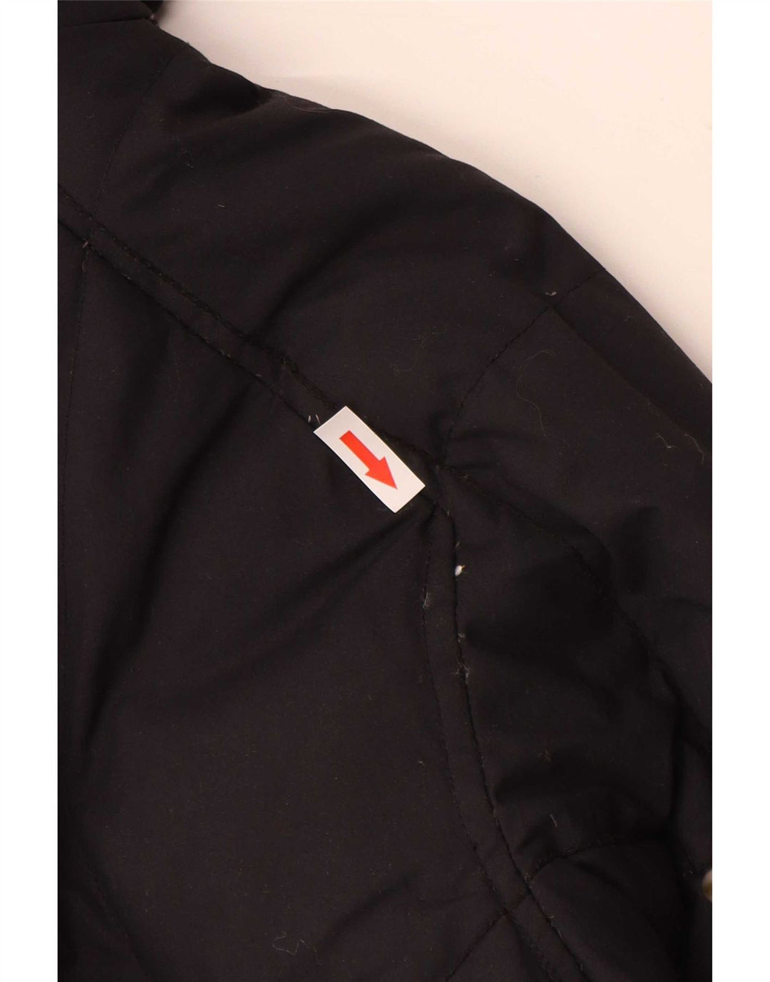 Helly Hansen Womens Hooded Padded Jacket UK 14 Medium Black Nylon
