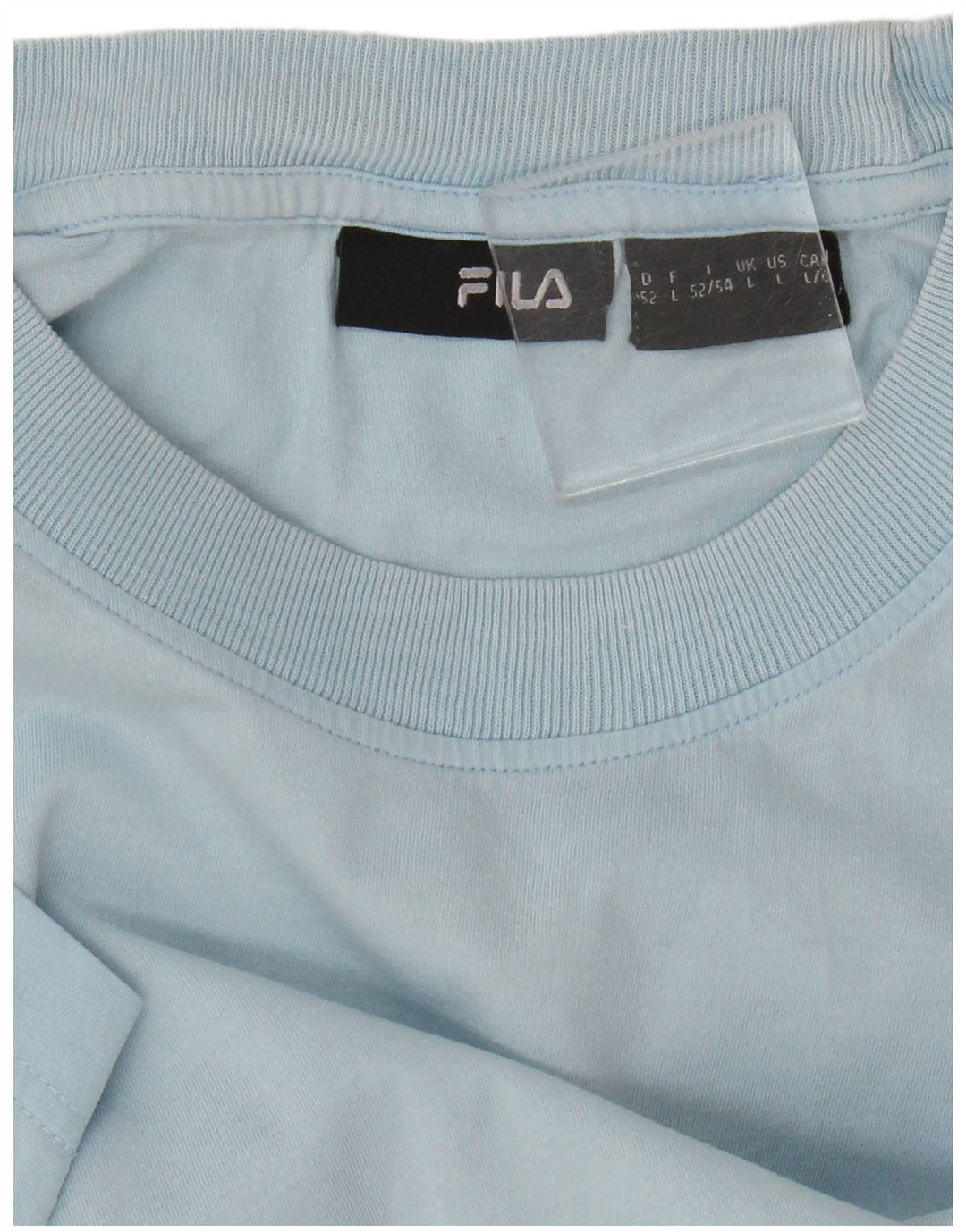 Fila Mens T-Shirt Top Large Blue