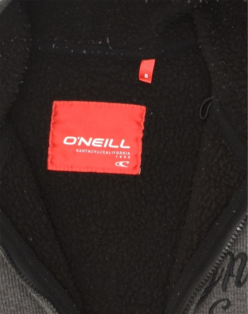 O'NEILL Mens Bomber Sherpa Jacket UK 36 Small Grey | Vintage O'Neill | Thrift | Second-Hand O'Neill | Used Clothing | Messina Hembry 